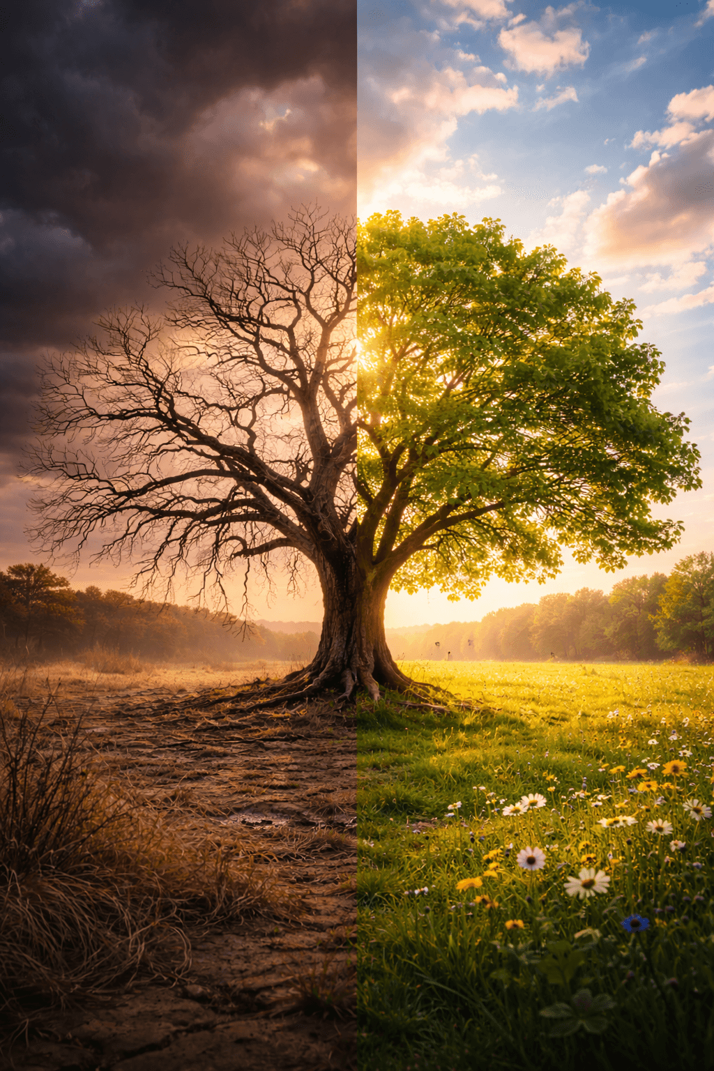 Træ – fra visnen til vækst
Fra tunghed til fornyet styrke.